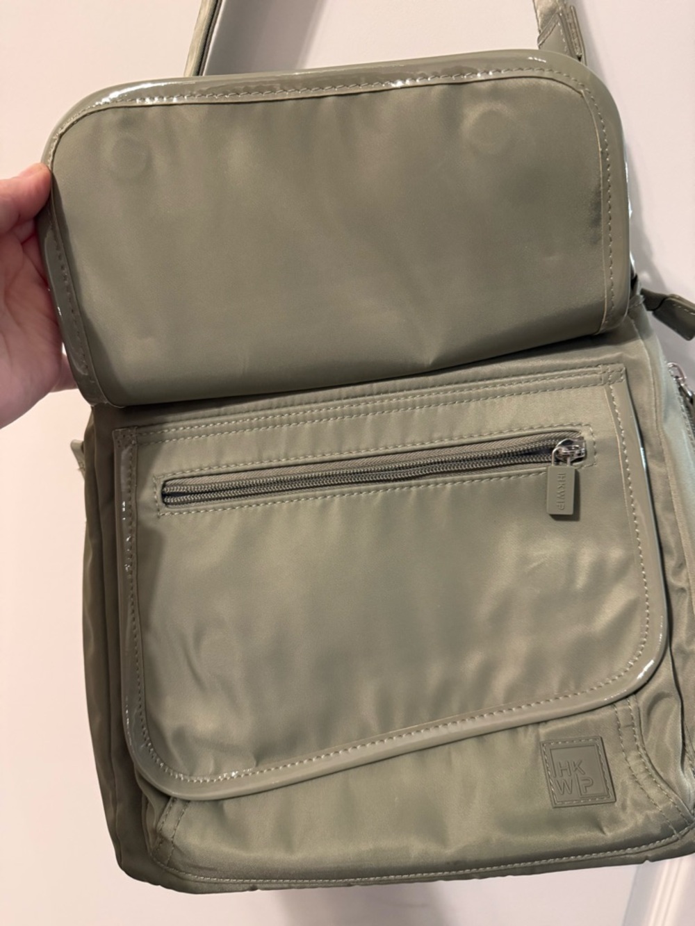 IHKWIP Olive Green The Savvy Shoulder Bag - Picture 6 of 16